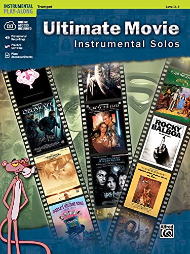 Ultimate Movie Instrumental Solos for Trumpet: (incl. Online Code): Trumpet, Book & Online Audio/Software/PDF (Alfred's Instrumental Play-Along) von Alfred Music